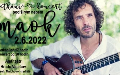 Občerstvení na koncertě pod otevřeným nebem – Maok na Valečově